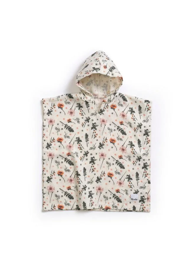 Elli Junior Cute Flower Gift Set, poncho and bib with Gift Box