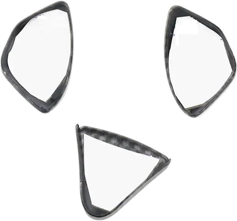 Wivplex Carbon Fiber Steering Wheel Trim for Porsche Cayenne - Image 2