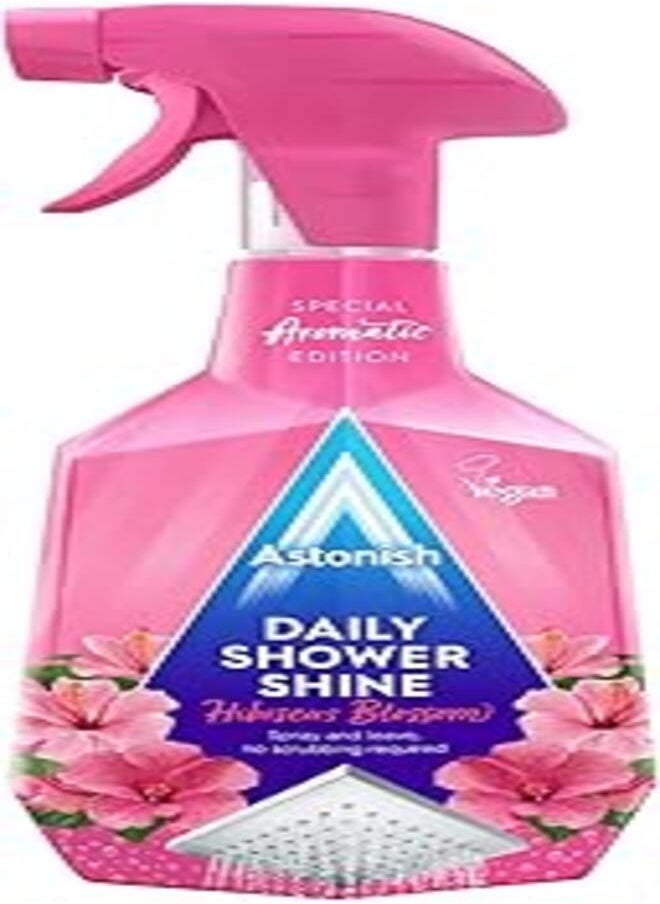Astonish Astonish special aromatic edition powerful daily shower shine quick cleaning spray, hibiscus blossom scent, 750ml 