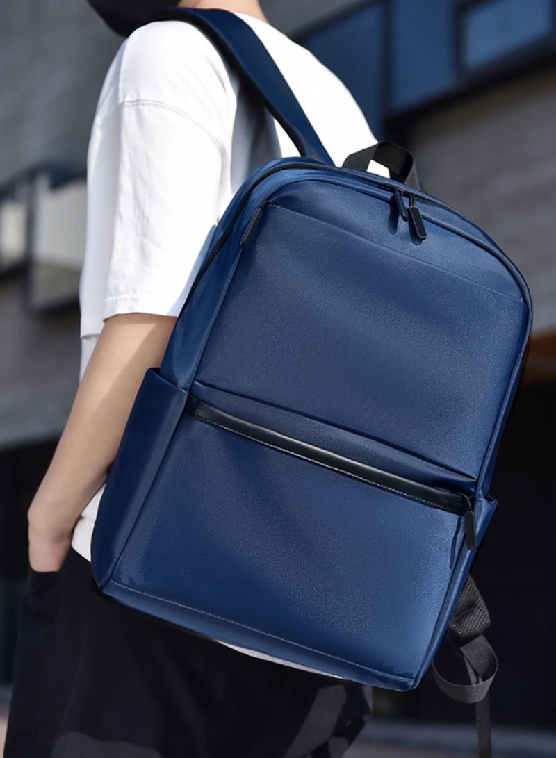 Unisex waterproof laptop bag - Navy Blue  - Image 3