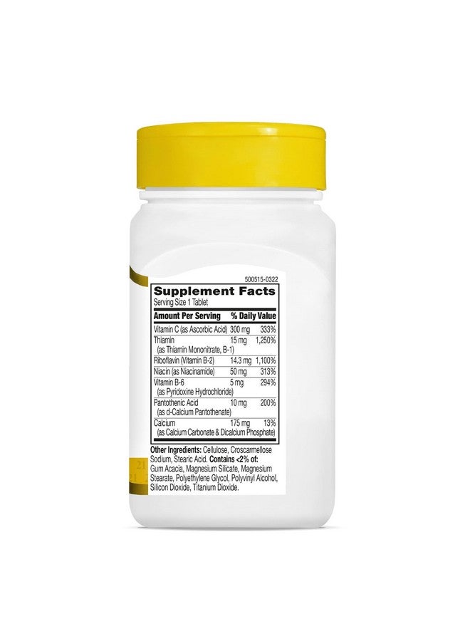 21st Century Healthcare, B Complex Plus Vitamin C, Tablets 100 Count (Pack of 1) - Image 4