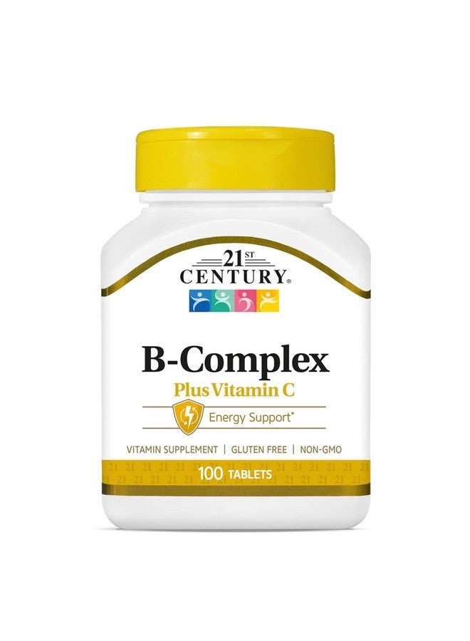 21st Century Healthcare, B Complex Plus Vitamin C, Tablets 100 Count (Pack of 1) - Image 1