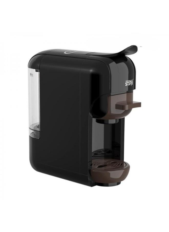 Winning Star - Electric Capsule Coffee Machine BlackSt-9705 - Image 1