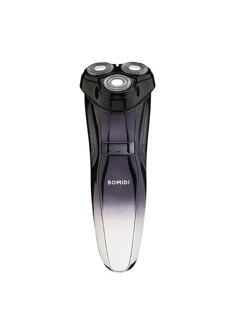 Bomidi M5 Electric Shaver Wireless Electric Razor Beard Trimmer Wet & Dry Hair Shaver Rechargeable Type-C IPX7 Waterproof - Black