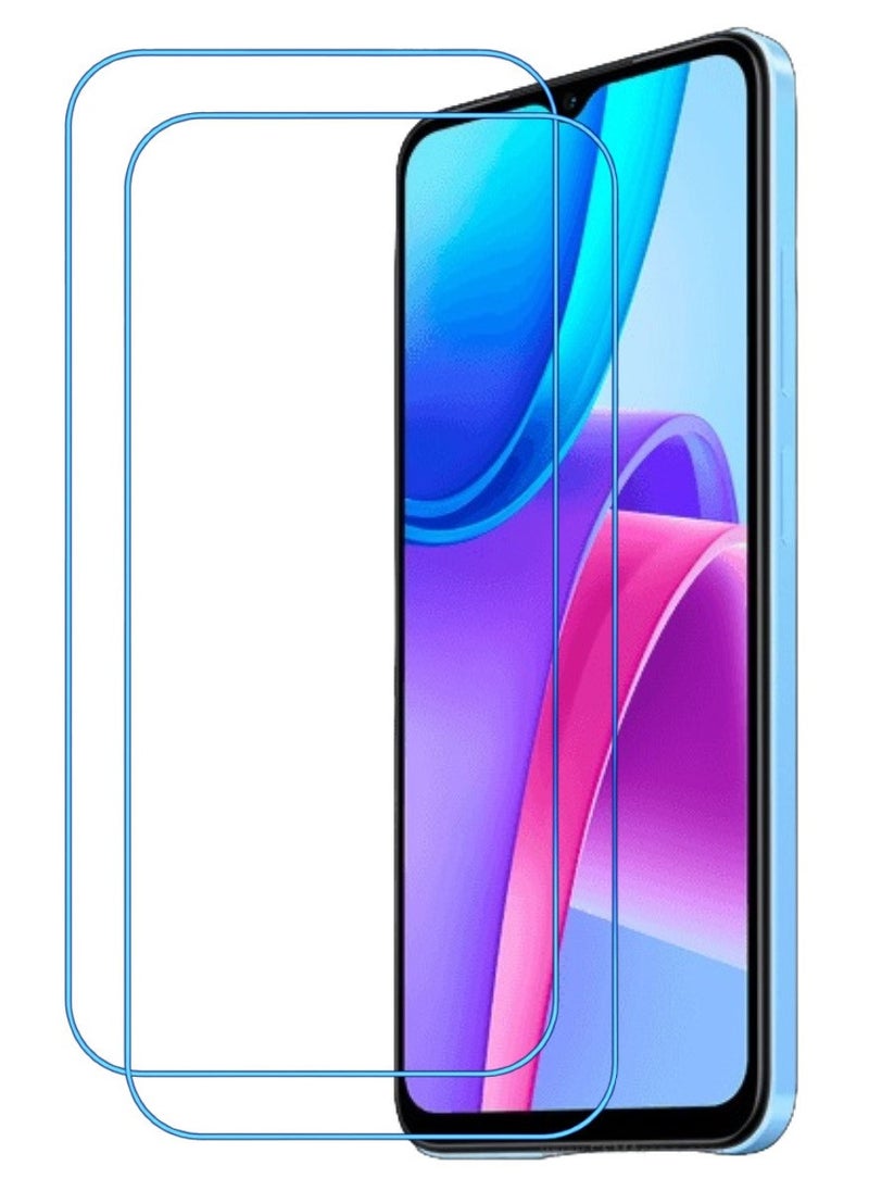 ACLIX 2 Pieces Antistatic ESD Dustproof Premium Quality High Definition Clear Tempered Glass Screen Protector Designed For Xiaomi Redmi Note 11R - Image 1