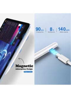 MMG Stylus Pen for iPad with Palm Rejection, Active Pencil Compatible with (2018-2022) Apple iPad Pro (11/12.9 Inch),iPad Air 3rd/4th Gen,iPad 6/7/8th Gen,iPad Mini 5th Gen for Precise Writing/Drawing  - Image 5
