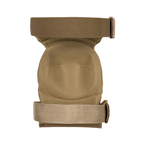 ALTA 52913.14 AltaCONTOUR Knee Protector Pad, Coyote Nylon Fabric, AltaLOK Fastening, Flexible Cap, Round, Coyote - Image 5