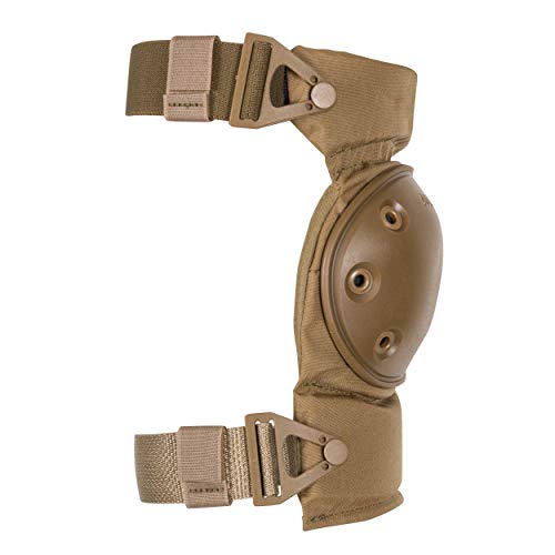 ALTA 52913.14 AltaCONTOUR Knee Protector Pad, Coyote Nylon Fabric, AltaLOK Fastening, Flexible Cap, Round, Coyote - Image 4