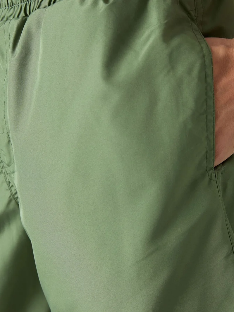 Tommylife Sage Green TOMMY Men's Pull-On One-Piece Shorts Set for Men | Best Price UAE