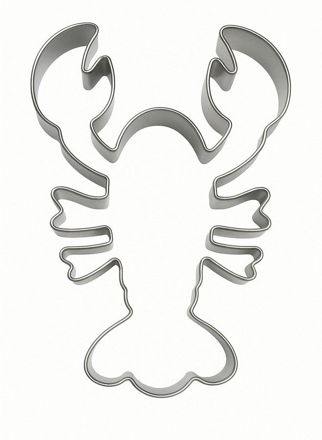 Foose Cookie Cutters Lobster/Crawfish Cookie Cutter, 5" Made in USA (Tin Plate Steel) - Image 2
