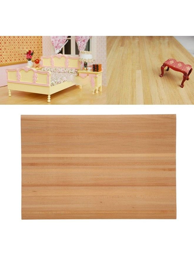 HURRISE Dollhouse Flooring Miniature Dollhouse Floorboard Dollhouse Floor Sheet Miniature Flooring For Trip Flooring Decoration Accessory  - Image 3