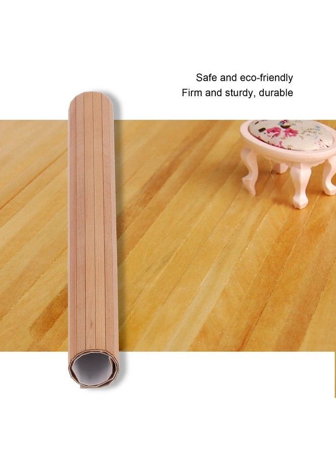 HURRISE Dollhouse Flooring Miniature Dollhouse Floorboard Dollhouse Floor Sheet Miniature Flooring For Trip Flooring Decoration Accessory  - Image 5