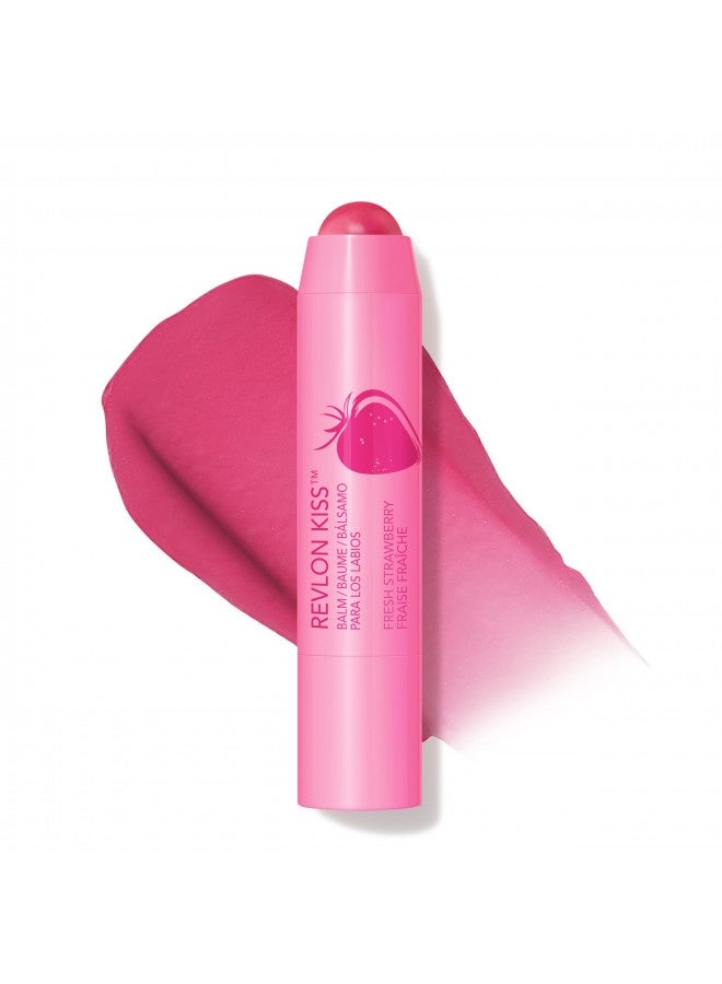 Revlon Revlon Lip Balm,   Tinted Lip Balm, Face Makeup With Lasting Hydration, Spf 20, Infused With Natural Fruit Oils, 025 Fresh Strawberry, 0.09 Oz  - Image 5