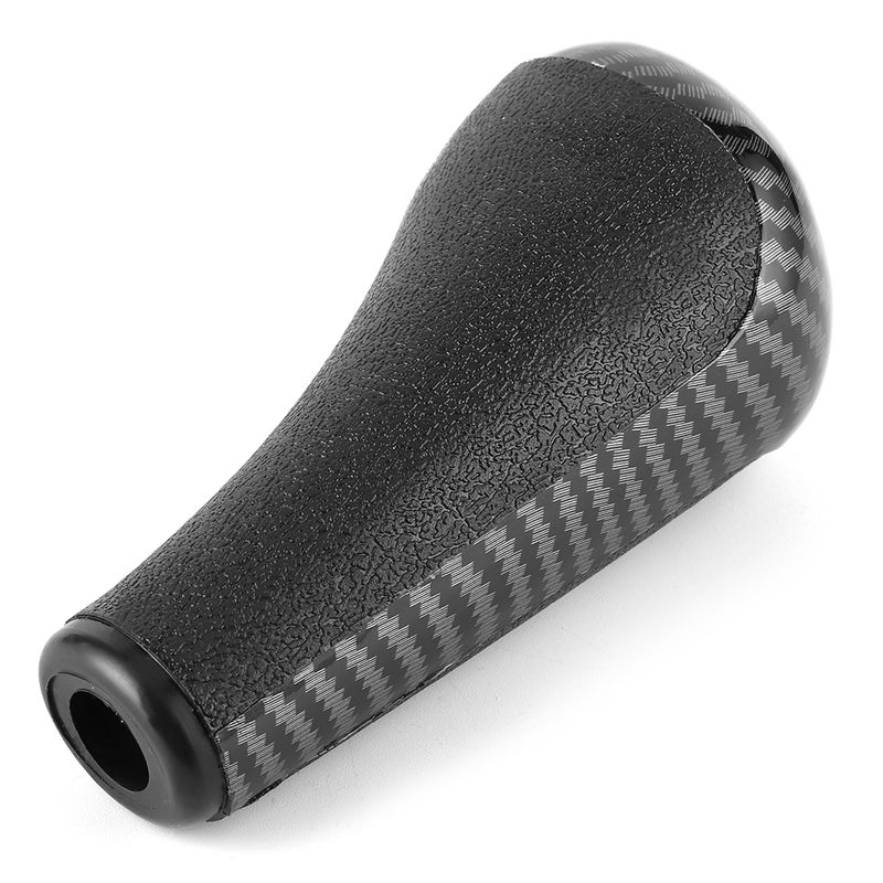 Carbon Fiber Pattern Car Gear Shift Knob Head Accessory Fit for Peugeot 206 207 208 307 308 408 - Image 3