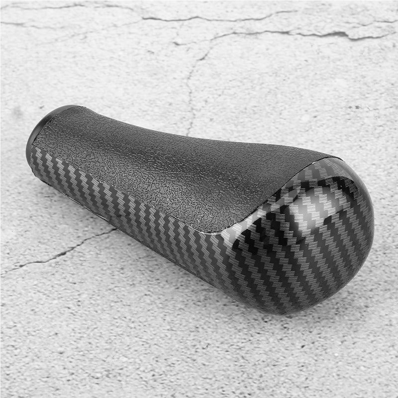 Carbon Fiber Pattern Car Gear Shift Knob Head Accessory Fit for Peugeot 206 207 208 307 308 408 - Image 5
