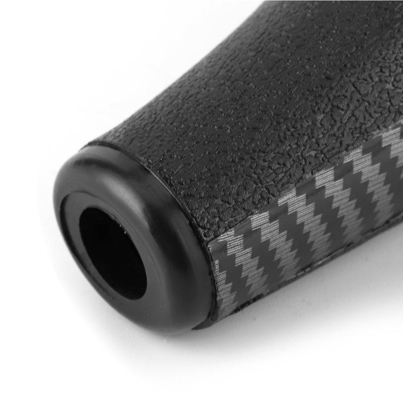 Carbon Fiber Pattern Car Gear Shift Knob Head Accessory Fit for Peugeot 206 207 208 307 308 408 - Image 2