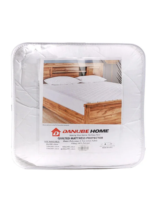 DANUBE HOME Quilted Super King Mattress Protector