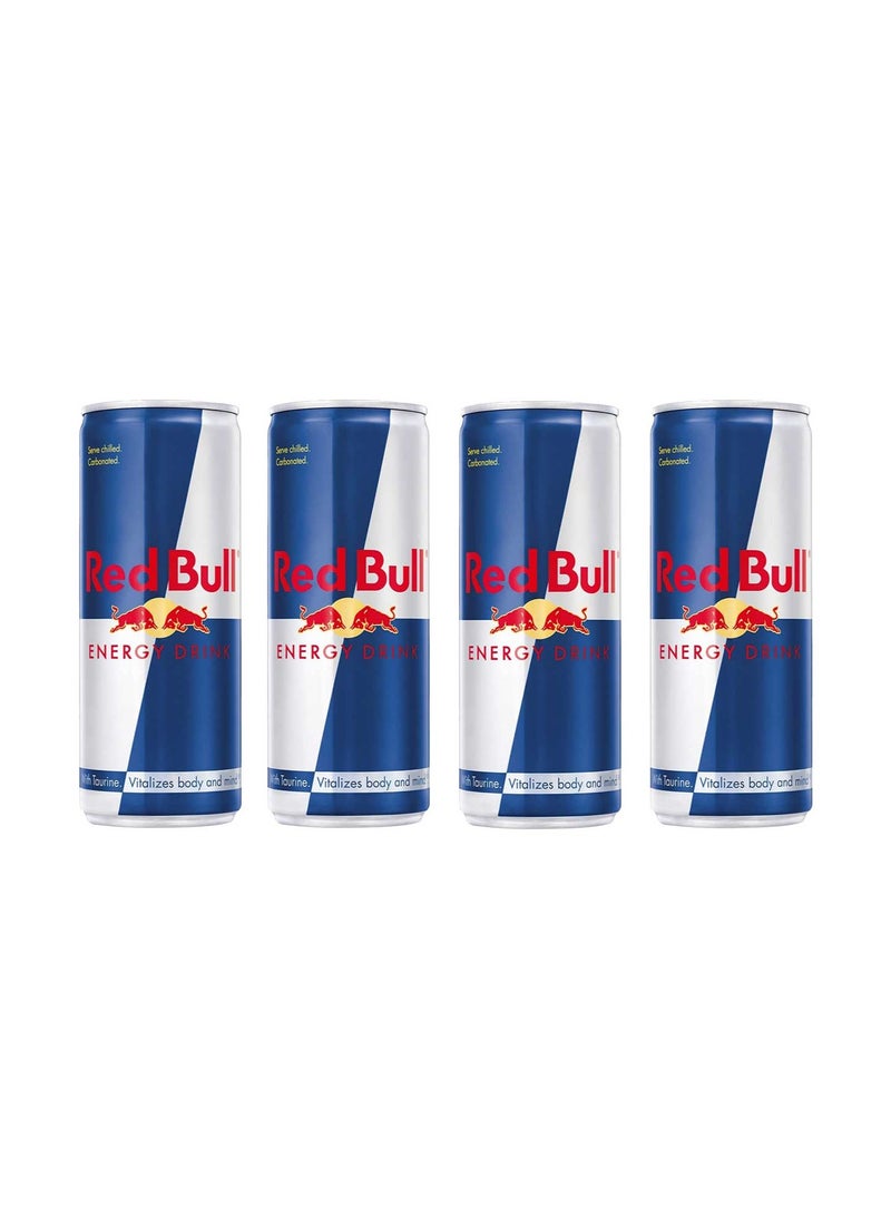 Red Bull Red Bull Energy Drink, 250ml (4 Packs) 