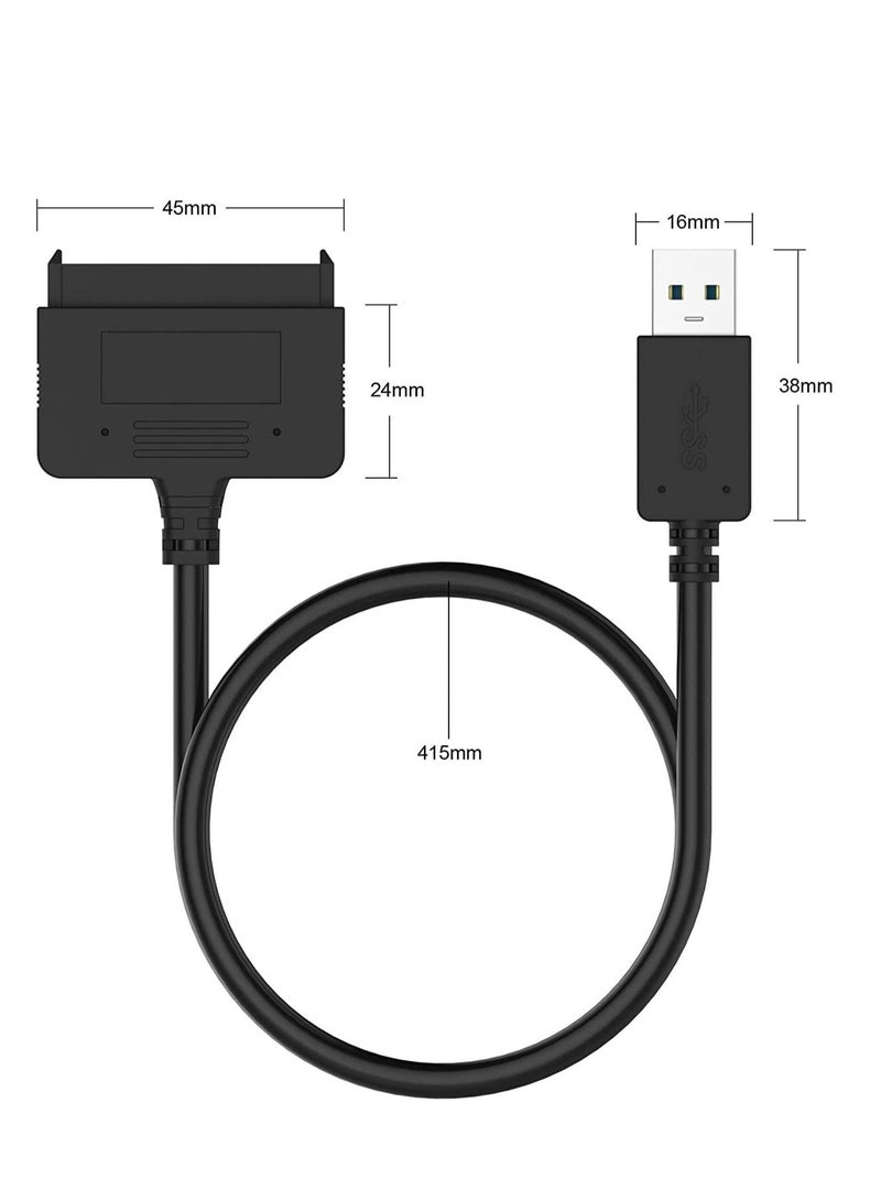 Ntech SATA to USB C Hard Drive Cable YAODHAOD SATA III Hard Driver Adapter External Converter Support SATA III 6.0Gbps Transfer Rate for 2.5 inch HDD and SSD - Image 4