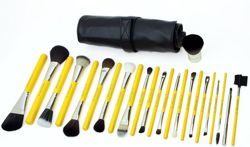 Bdellium Tools Professional Makeup Studio Line Luxury 24pc. Brush Set with Roll-Up Pouch - Image 2