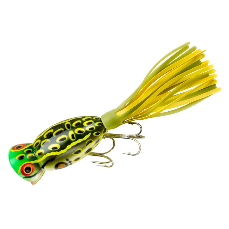 Arbogast Hula Popper Baits, Bull Frog, 2-Inch - Image 4