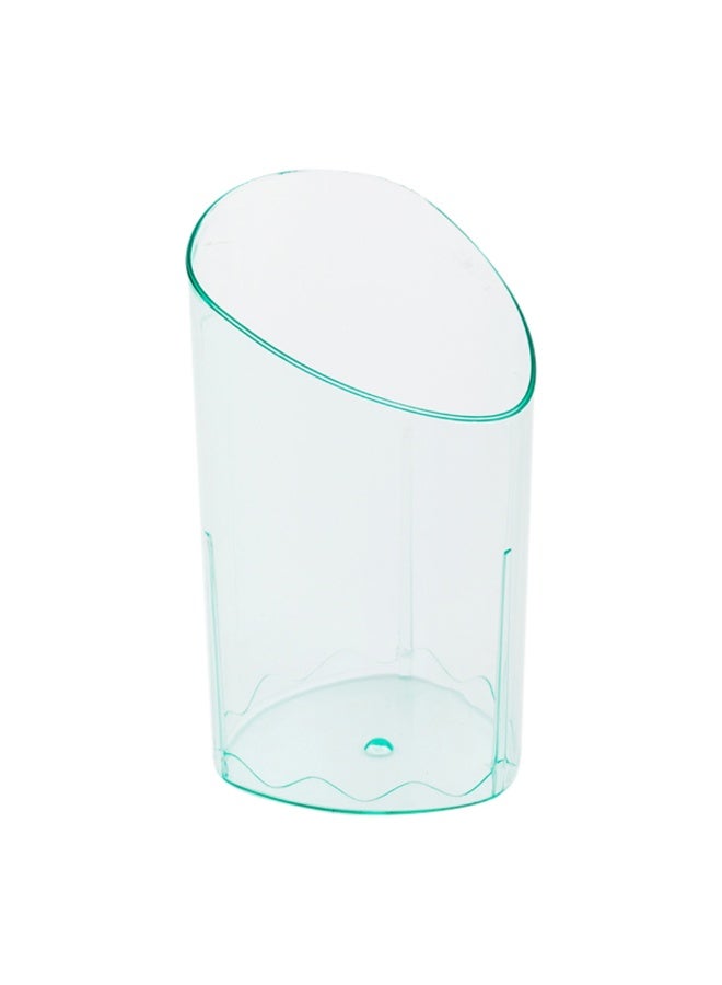 Restaurantware 3 Ounce Shot Glasses, 100 Round Shot Cups - With Seagreen Finish, Disposable, Plastic Shot Glasses, For Serving Samples At Wedding Banquets And Catered Events - Image 1