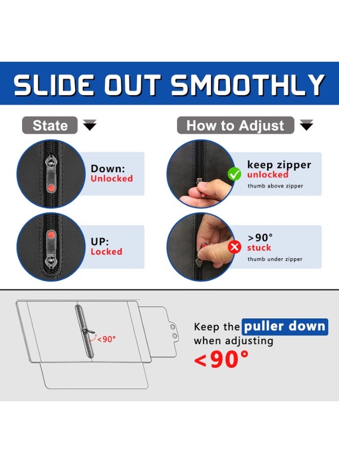 موسع واقي الشمس المستقطب للسيارة المزودة بمنزلق سحبي، وموسع واقي الشمس للسيارة مع عدسة الكمبيوتر وستارة شمسية جانبية، ووهج مضاد للقيادة الآمنة، والتصفية/الحماية بالأشعة فوق البنفسجية (جانب الراكب) - Image 2