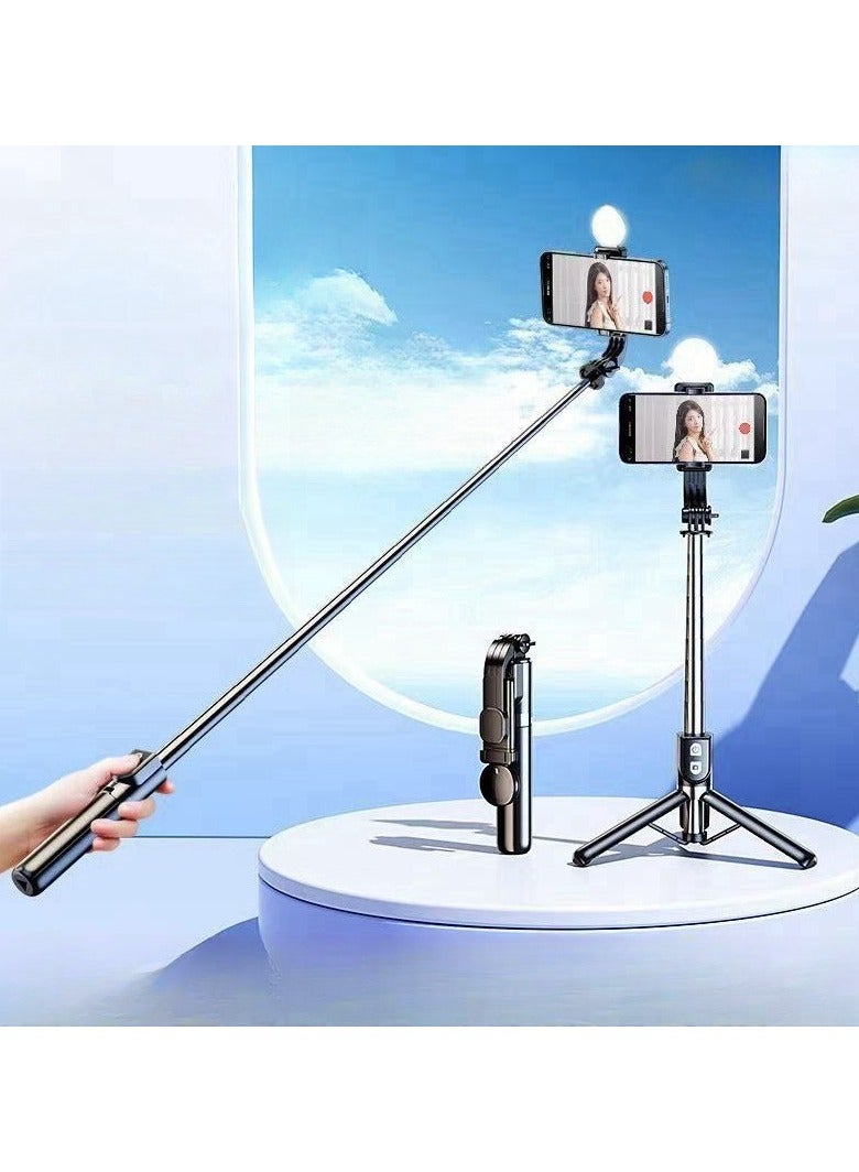 General Travel-specific portable selfie stick floor tripod universal mobile phone bracket  - Image 1
