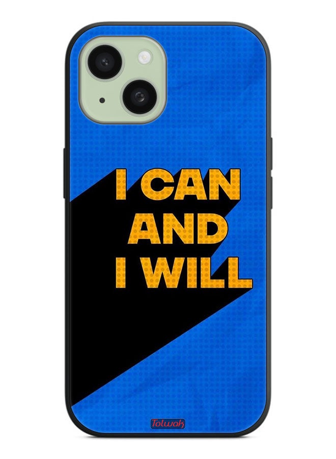 Tolwak Apple iPhone 15 Plus Protective Case Cover I Can And I Will - Image 2