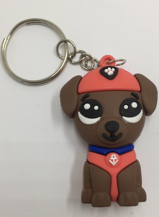 ميدالية مفاتيح كرتونية مميزة اكسسوار مميز سلسلة مفاتيح بتصميم شخصية باو باترول يتناسب مع مفاتيح السيارة والمحفظة والحقيبة هدية رائعة وجميلة