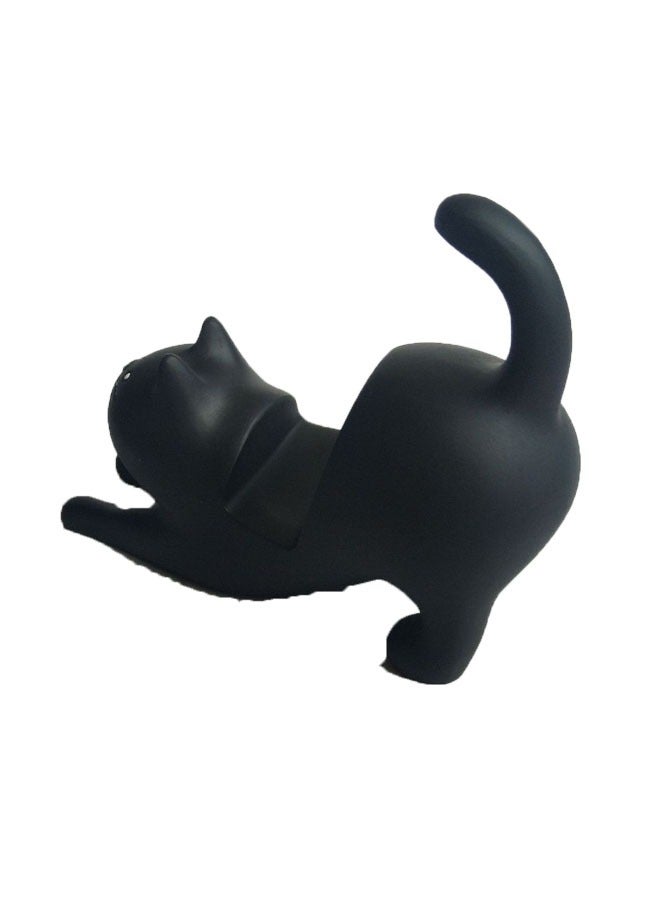 General Creative Phone Holder resin Mobile phone holder crafts ornaments mobile phone holder Mobile Phone Stand intelligent the cat Resin Desktop Phone Holder  - Image 2