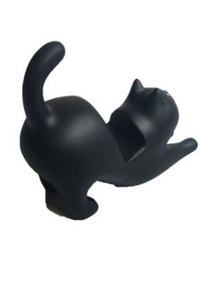 General Creative Phone Holder resin Mobile phone holder crafts ornaments mobile phone holder Mobile Phone Stand intelligent the cat Resin Desktop Phone Holder  - Image 3