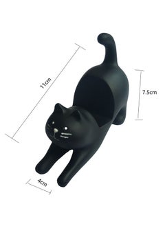 General Creative Phone Holder resin Mobile phone holder crafts ornaments mobile phone holder Mobile Phone Stand intelligent the cat Resin Desktop Phone Holder  - Image 4