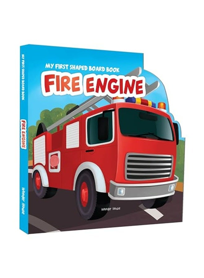 My First Shaped Board Books For Children Transport  Fire Engine