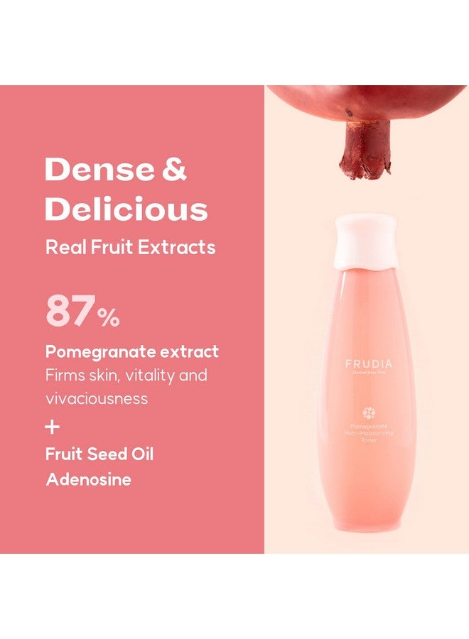 فروديا ويلكوس فروديا تونر مرطب ومغذي بخلاصة الرمان | تونر لشد البشرة بخلاصة الرمان، كولاجين نباتي | تونر كوري للعناية بالبشرة للوجه | تونر لشد البشرة (6.59 أونصة سائلة) - Image 3