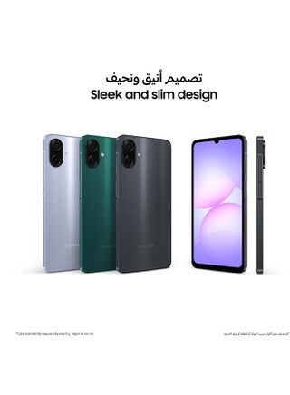 هاتف جالاكسي A07 ثنائي الشريحة، لون بنفسجي فاتح، ذاكرة 4 جيجابايت، سعة تخزين 64 جيجابايت، يدعم شبكة الجيل الرابع - إصدار الشرق الأوسط - view 5