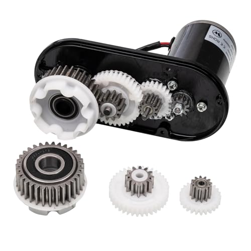 JIARUIXIN 24 Volt Drift car Rear Side 24V Gearbox Motor for Torex UTV 4x4 by Huffy Kids Ride On Car - Image 3