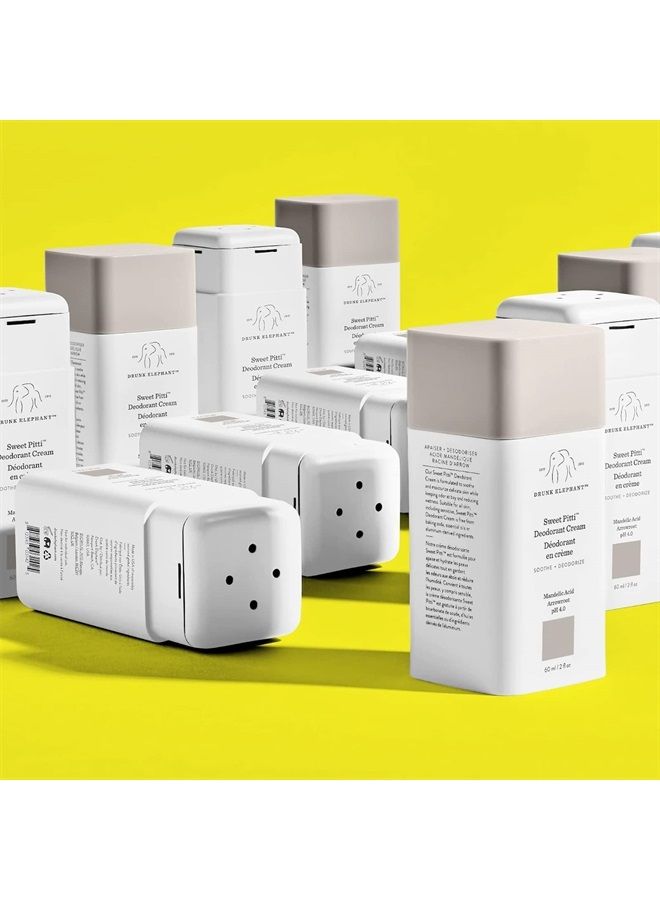 Drunk Elephant Sweet Pitti Deodorant Cream. Soothing and Moisturizing Underarm Deodorizing Cream (60 mL / 2 Fl Oz) - Image 5