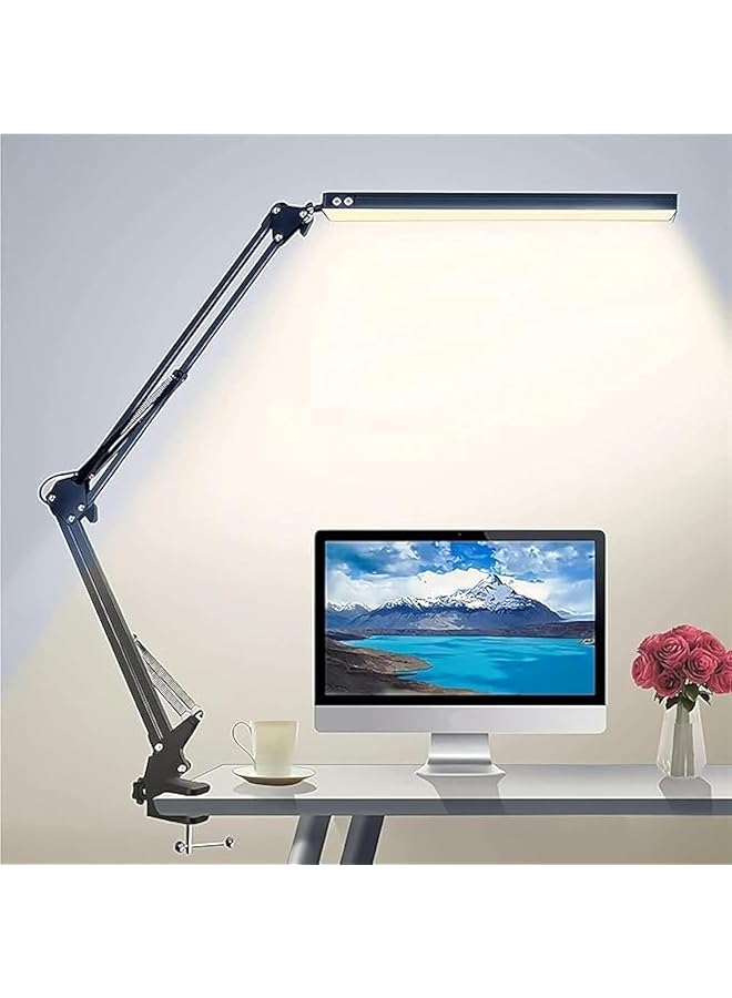 erorex Usb Led Reading Lamp Flexible Gooseneck Desk Lamp Small On Off Switch For Notebook Laptop Desktop Pc And Mac Computer Keyboard Adjustable Single Lamp Hose Usb Light Home Led Book Light  - Image 1