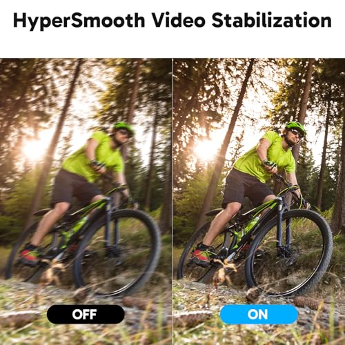AKASO V50 Elite 4K60fps شاشة لمس كاميرا أكشن واي فاي تحكم صوتي EIS مقاومة للماء حتى 131 قدم تكبير 8X تحكم عن بعد - Image 4