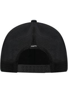 Termit Termit Black Baseball Cap for Kids – One Size Adjustable Hat with Embroidery, Cotton Front & Mesh Back, Breathable Summer Cap for Sports & Travel  - Image 3