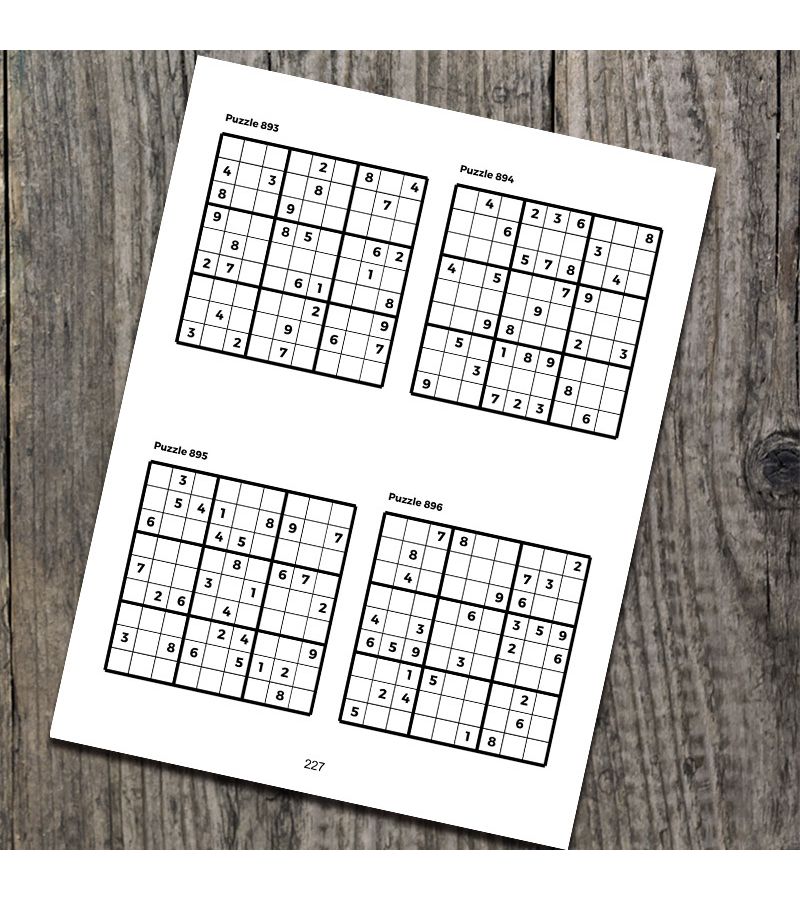 A5 Size 2026 Sudoku Puzzle Medium to Hard 30 Pages Gift for Adults Elderly - Image 2