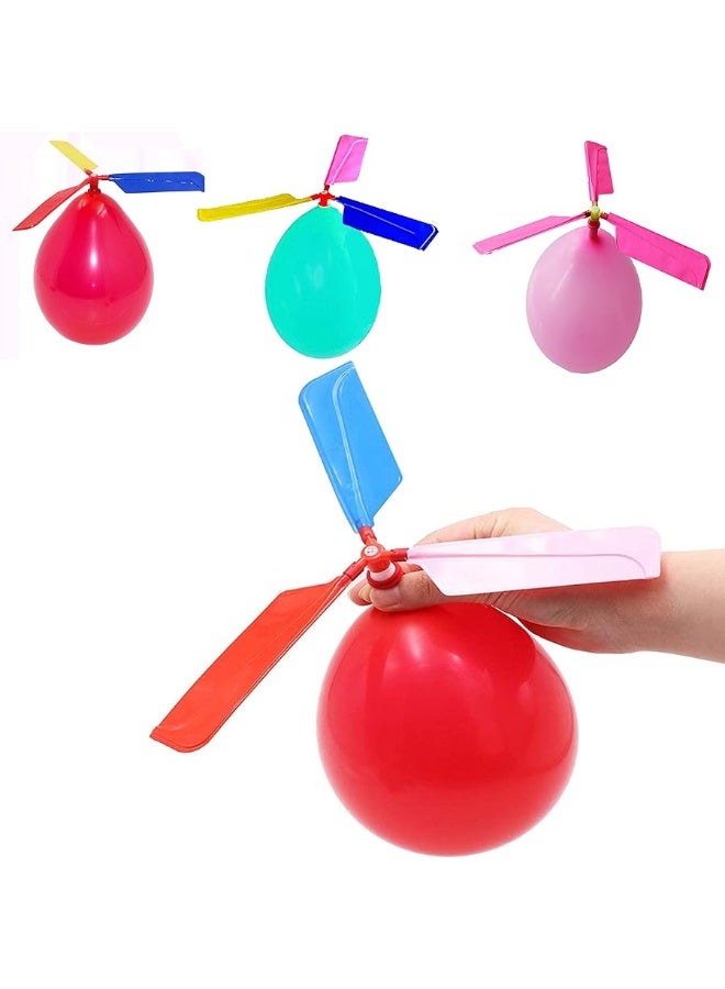 BAIVYLE Kids Toy Balloon Helicopter (12 pack) Children's Day Gift Party Favor easter basket, stocking stuffer or birthday! Flying Toys for Boys and Girls - Outdoor Sport Toy for 7 8 9 10 Year Old - Image 1