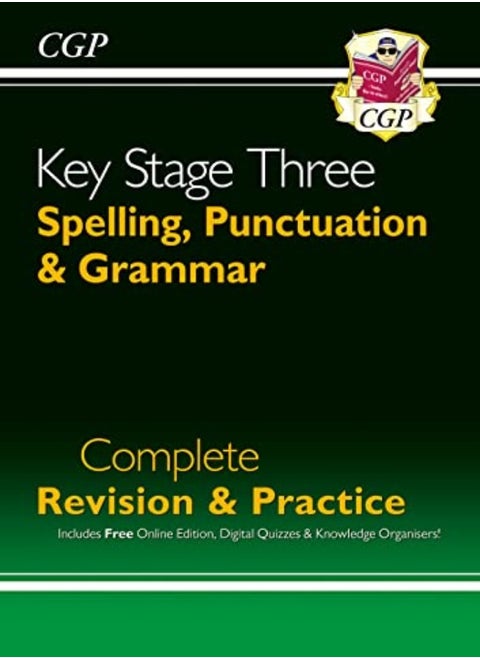 New Ks3 Spelling Punctuation  and Grammar Complete Revision  and Practice With Online Edition  and Quizzes