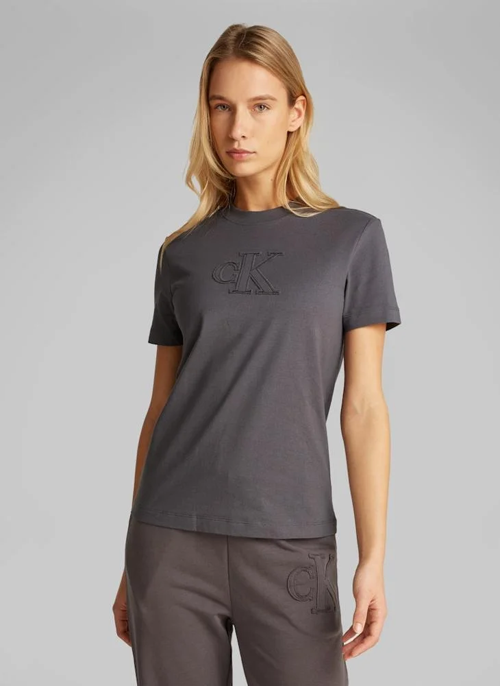 كالفن كلاين جينز Graphic Crew Neck T-Shirt