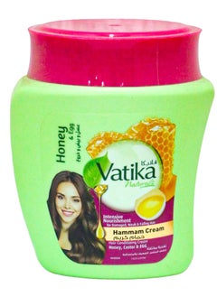 Vatika Naturals Hammam Cream With Honey & Egg - 225 Gm