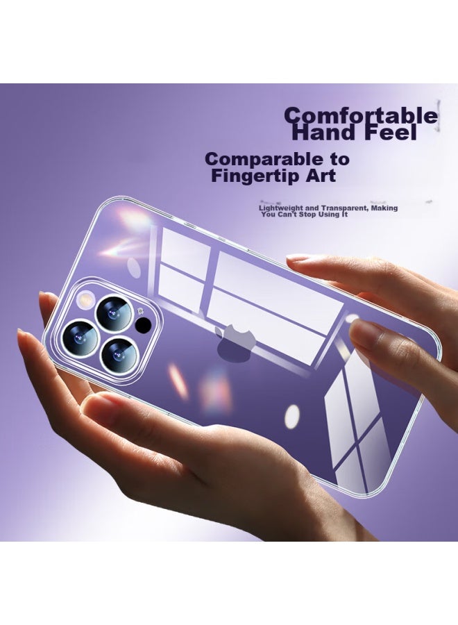 Koolife Case For Apple Iphone 14 Pro, Transparent Silicone Protective Cover, Full Protection Air Cushion Shockproof Ultra-thin Soft And Hard Shell, Personalized For Men And Women - Image 4