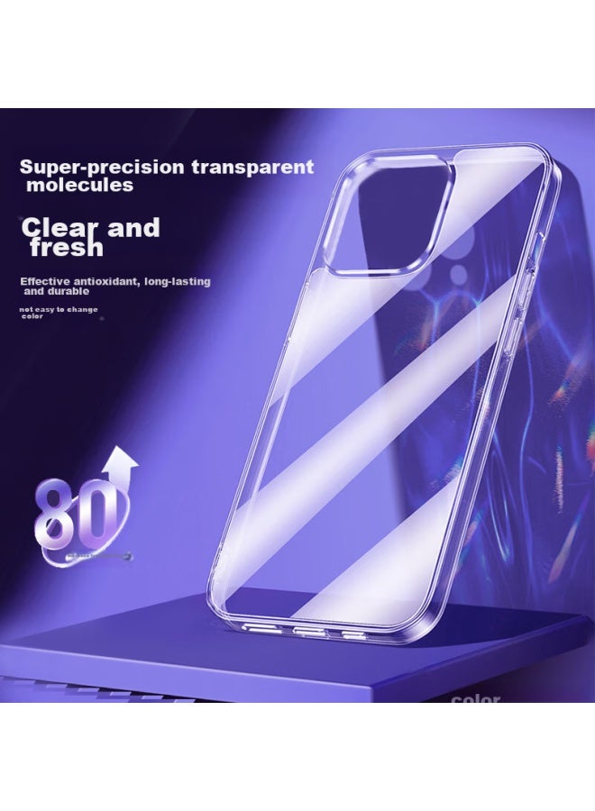 Koolife Case For Apple Iphone 14 Pro, Transparent Silicone Protective Cover, Full Protection Air Cushion Shockproof Ultra-thin Soft And Hard Shell, Personalized For Men And Women - Image 5