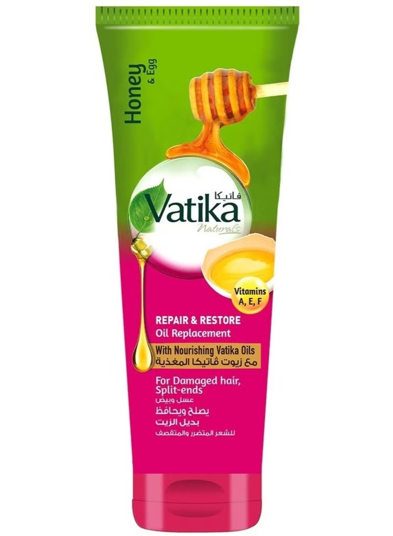 فاتيكا ناتشورالز بديل الزيت لإصلاح واستعادة الشعر بالعسل والبيض 300 مل - Image 1