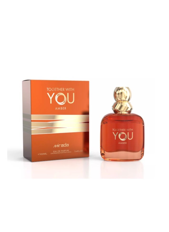Mirada Together With You Amber  For Men  EDP 100ml  - Image 1